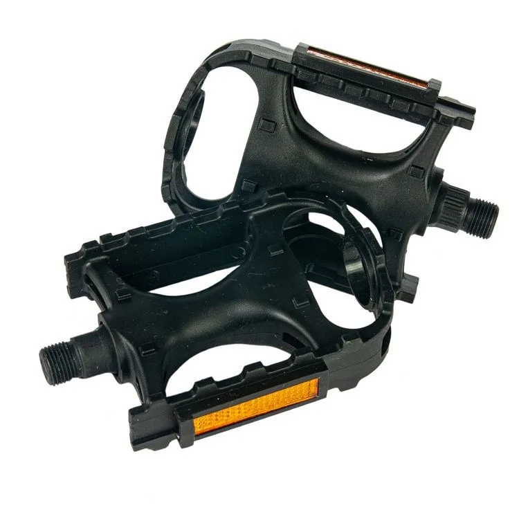 Педали платформы для велосипеда 4BIKE чёрные, пластик