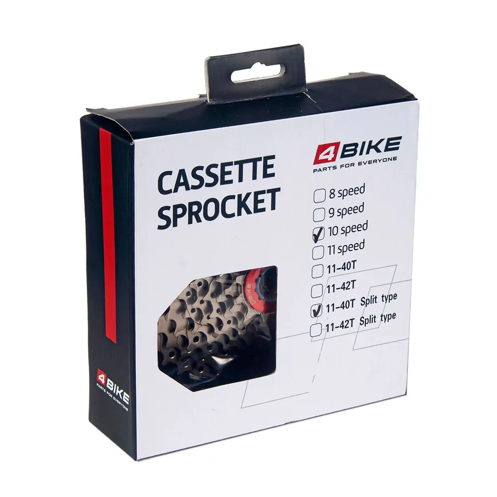 Кассета 10 скоростей для МТБ 4BIKE Split Type 11-40 — фото 4
