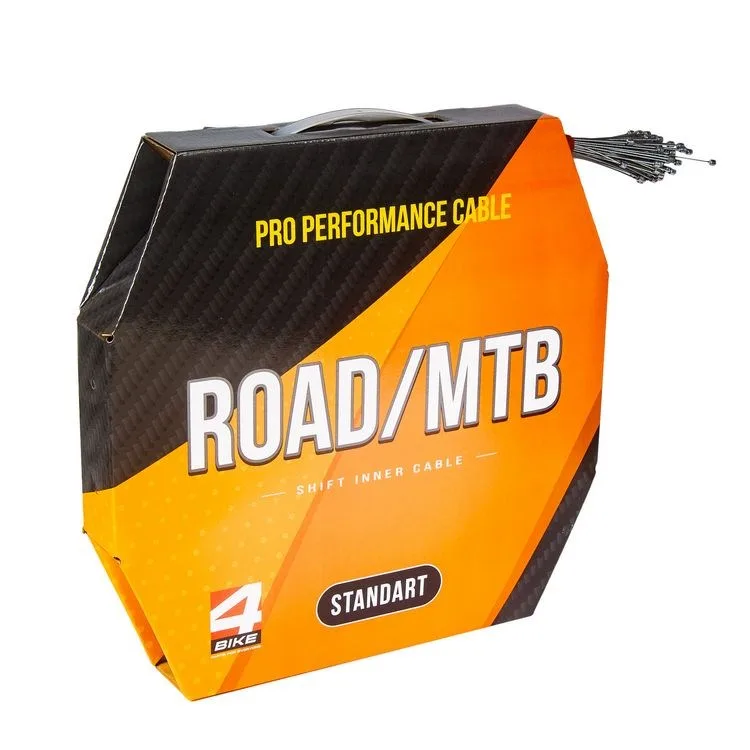 Трос переключения скоростей велосипеда оцинкованный Road/MTB Standard, Ø1.1 мм × 2100 мм